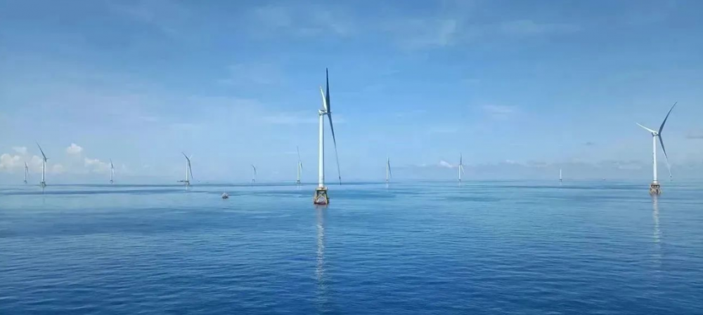 捷报！粤电广东阳江青洲—海上风电场项目全部风机完成安装