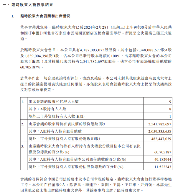 人事调整！新天绿色能源谭建鑫担任授权代表