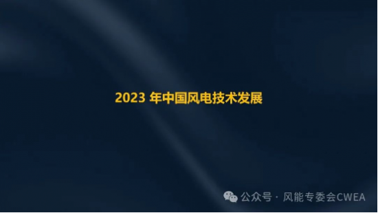 秦海岩：中国风电2023，创造属于我们的历史！