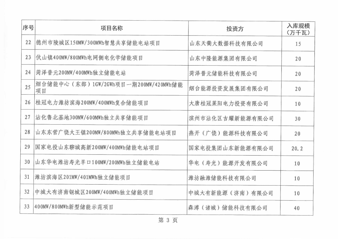 锌溴液流储能电站入选山东2024年度新型储能入库项目