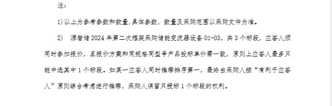 2.3GW！国家电投新源智储2024年第6批非招标集中采购