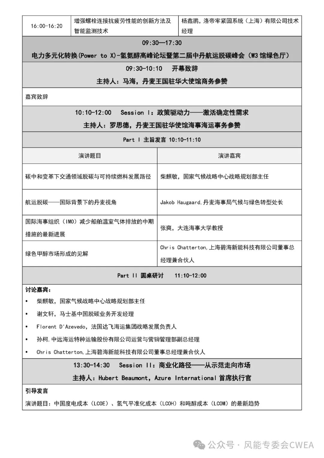 2024北京国际风能大会暨展览会（CWP2024）中英文详细日程发布