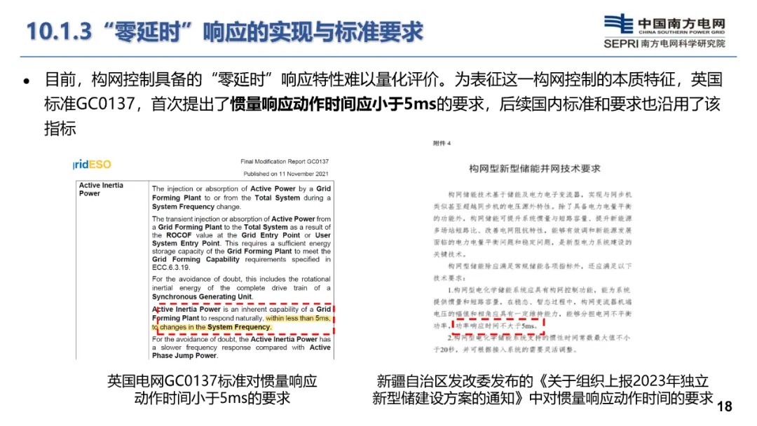 构网型储能技术及其在新型电力系统的应用